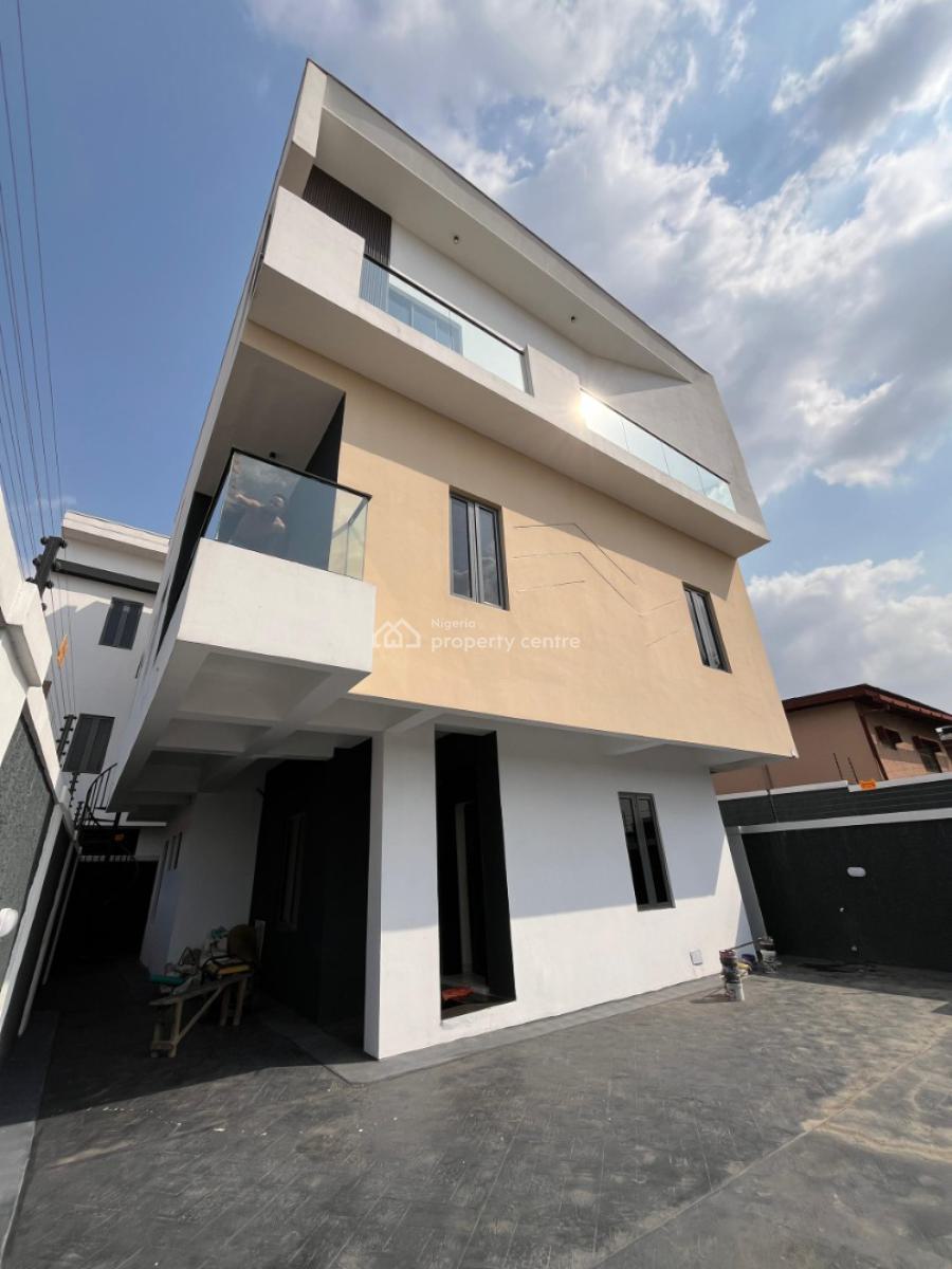 4-bedroom Detached Duplex Plus 2-bqs and Laundry Room, Ogba, Ikeja, Lagos, Detached Duplex for Sale