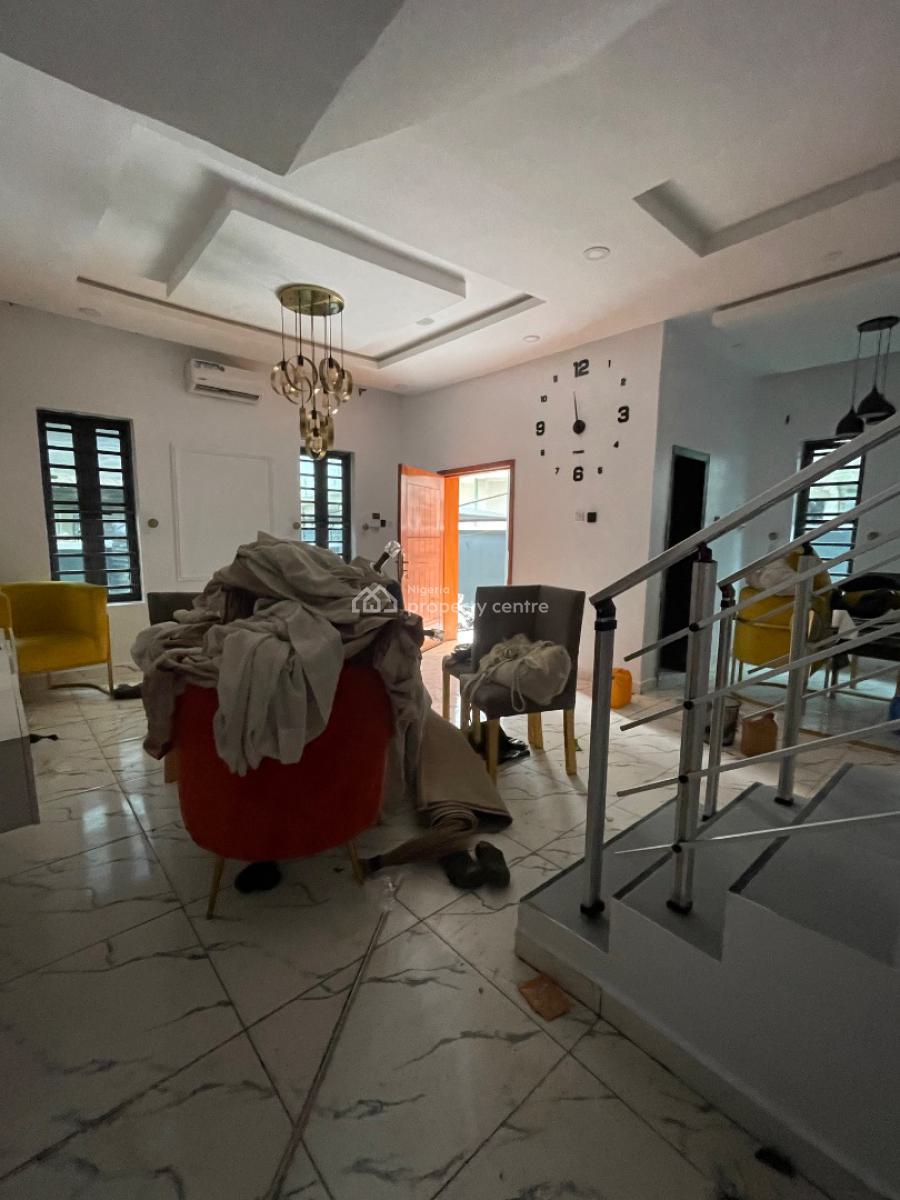 4 Bedroom Semi Datched Duplex with Bq, Chevron, Lekki, Lagos, House for Rent