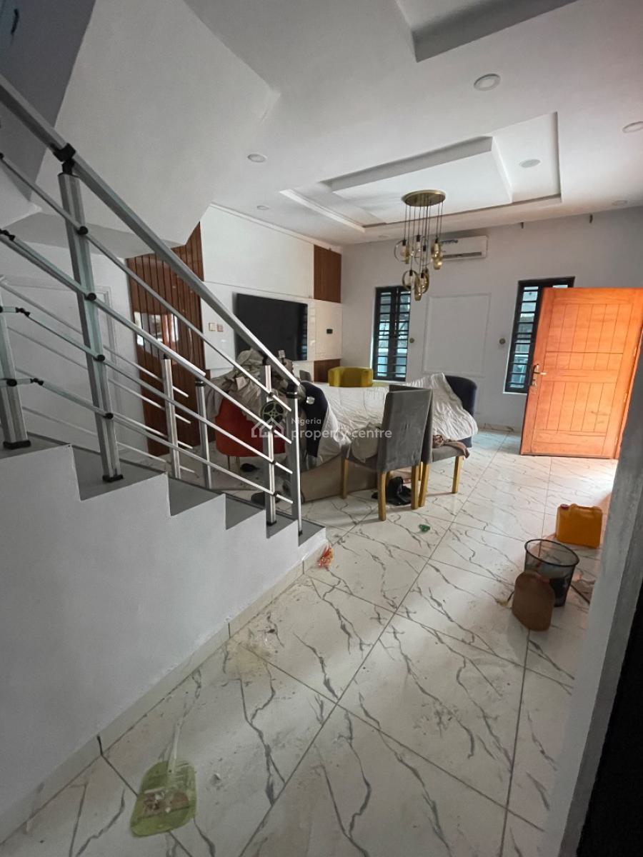 4 Bedroom Semi Datched Duplex with Bq, Chevron, Lekki, Lagos, House for Rent