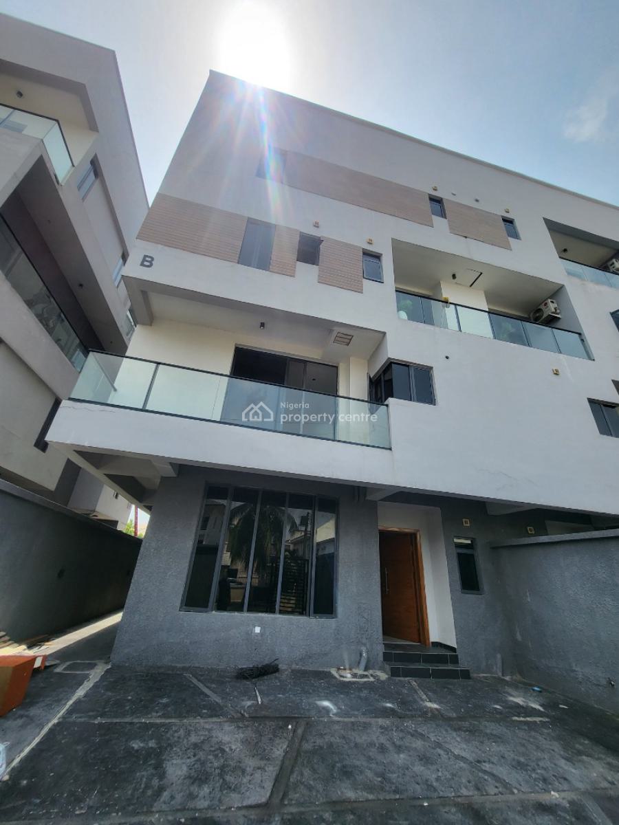 Very Spacious,  Ultra Modern 4bedroom Terrace Duplex Self Compound, Off Admiralty Road, Lekki Phase 1, Lekki, Lagos, Terraced Duplex for Rent