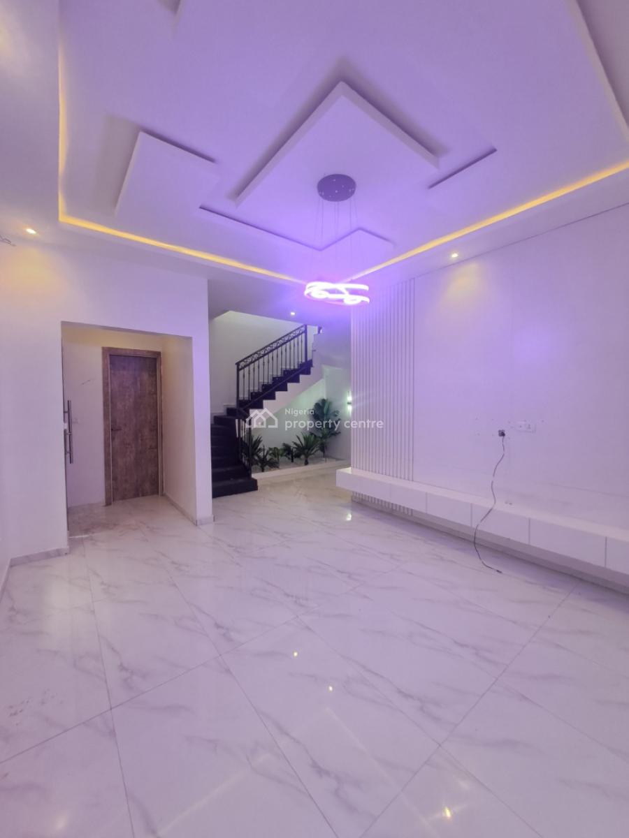 Well Built 4 Bedroom Terrace with Bq in a Gated  Estate, Ikota By Vgc, Lekki, Lagos, Terraced Duplex for Rent