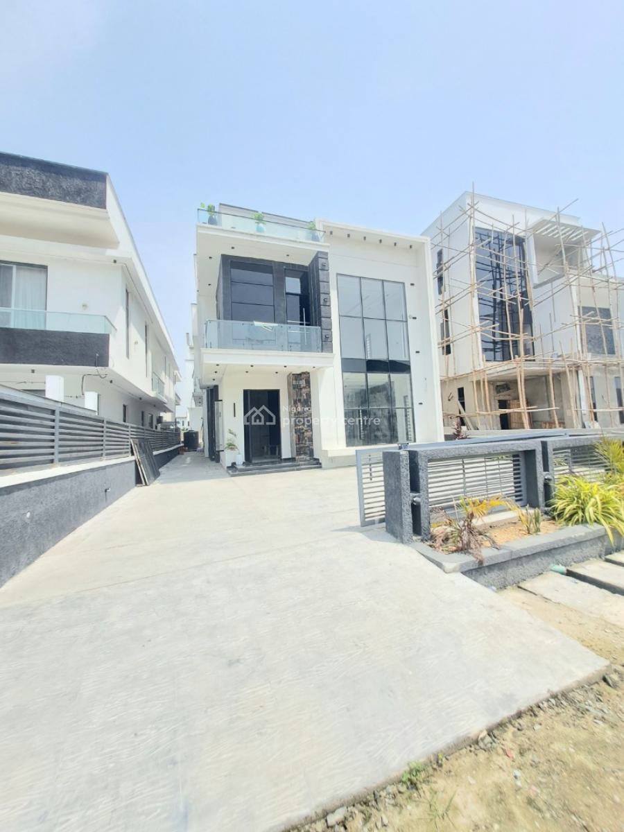 Newly Built 5 Bedroom Detached with Bq, Pool and Cinema, Ikota By Lekki County Homes, Lekki, Lagos, Detached Duplex for Sale