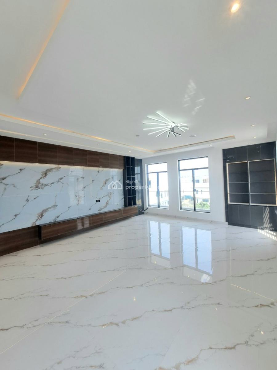Newly Built 5 Bedroom Detached with Bq, Pool and Cinema, Ikota By Lekki County Home, Lekki, Lagos, Detached Duplex for Sale