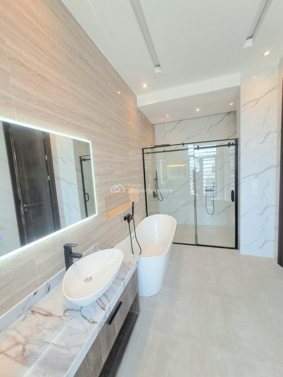 Newly Built 5 Bedroom Detached with Bq, Pool and Cinema, Ikota By Lekki County Home, Lekki, Lagos, Detached Duplex for Sale