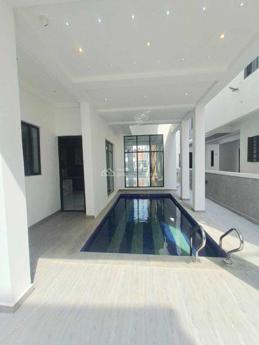 Newly Built 5 Bedroom Detached with Bq, Pool and Cinema, Ikota By Lekki County Home, Lekki, Lagos, Detached Duplex for Sale