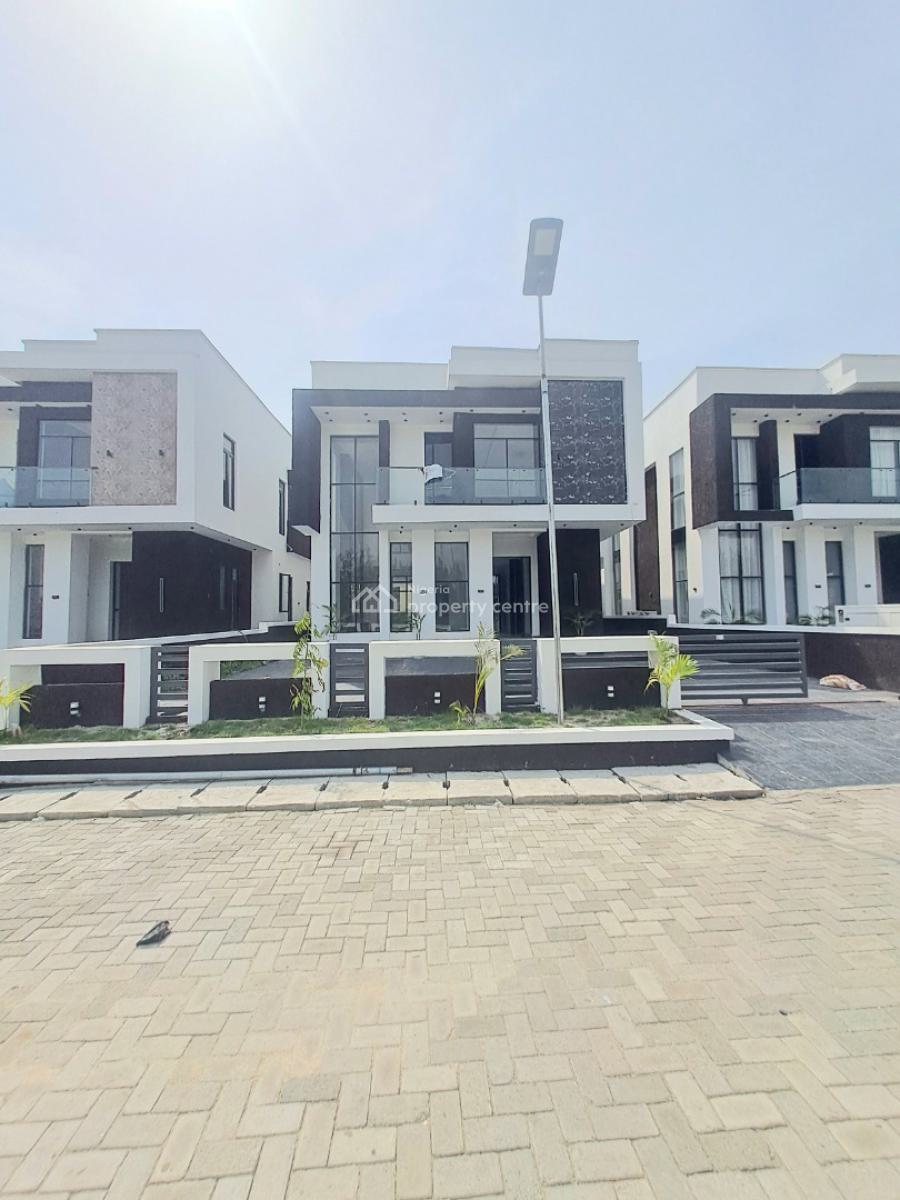Newly Built 5 Bedroom Detached with Bq and Pool, Ikota By Lekki County Homes, Lekki, Lagos, Detached Duplex for Sale