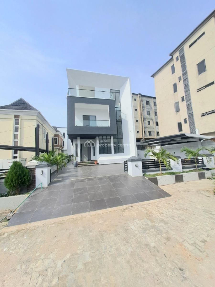 Newly Built 6 Bedroom Detached with Bq, Pool and Cinema, Ikota By Lekki County Home, Lekki, Lagos, Detached Duplex for Sale