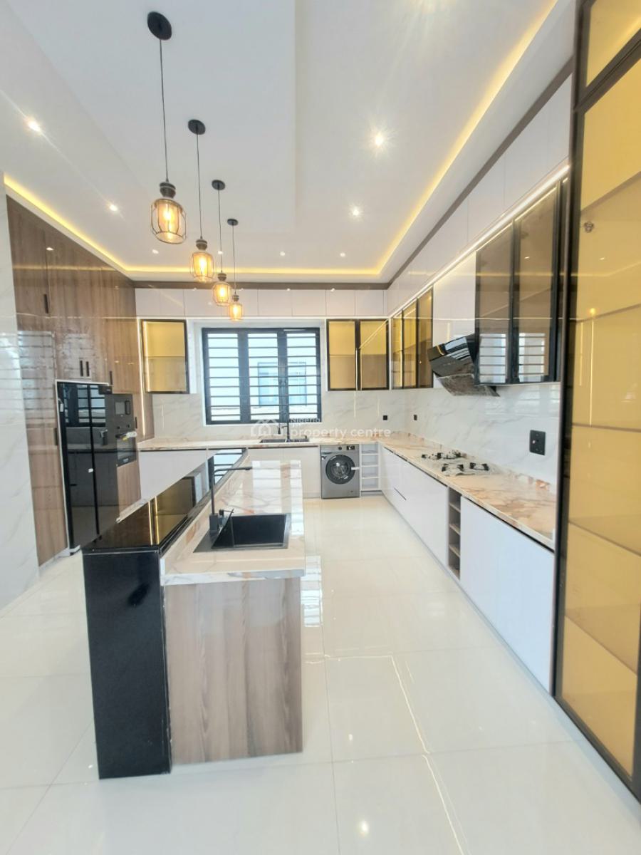 Newly Built 6 Bedroom Detached with Bq, Pool and Cinema, Ikota By Lekki County Home, Lekki, Lagos, Detached Duplex for Sale