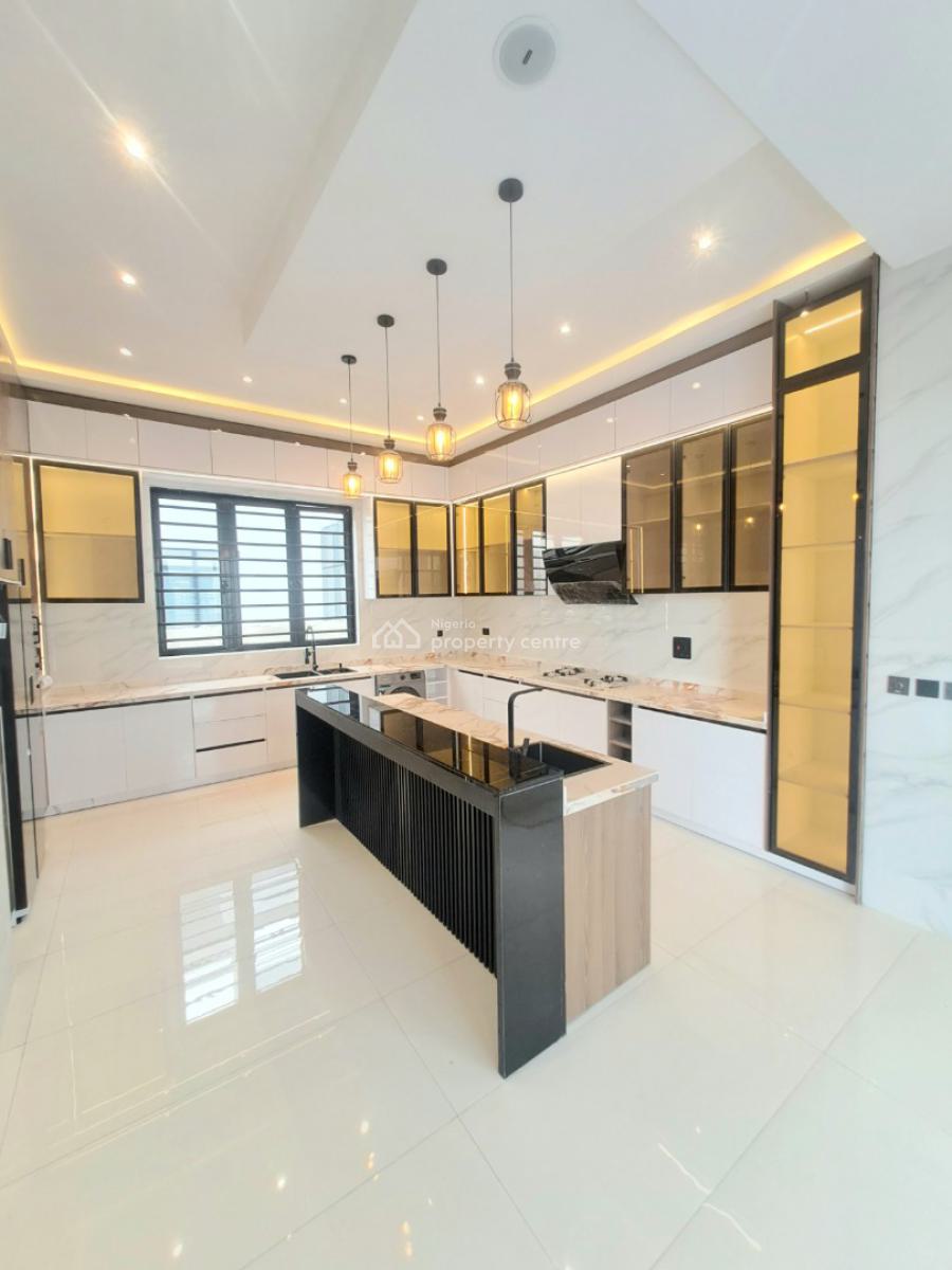 Newly Built 6 Bedroom Detached with Bq, Pool and Cinema, Ikota By Lekki County Home, Lekki, Lagos, Detached Duplex for Sale