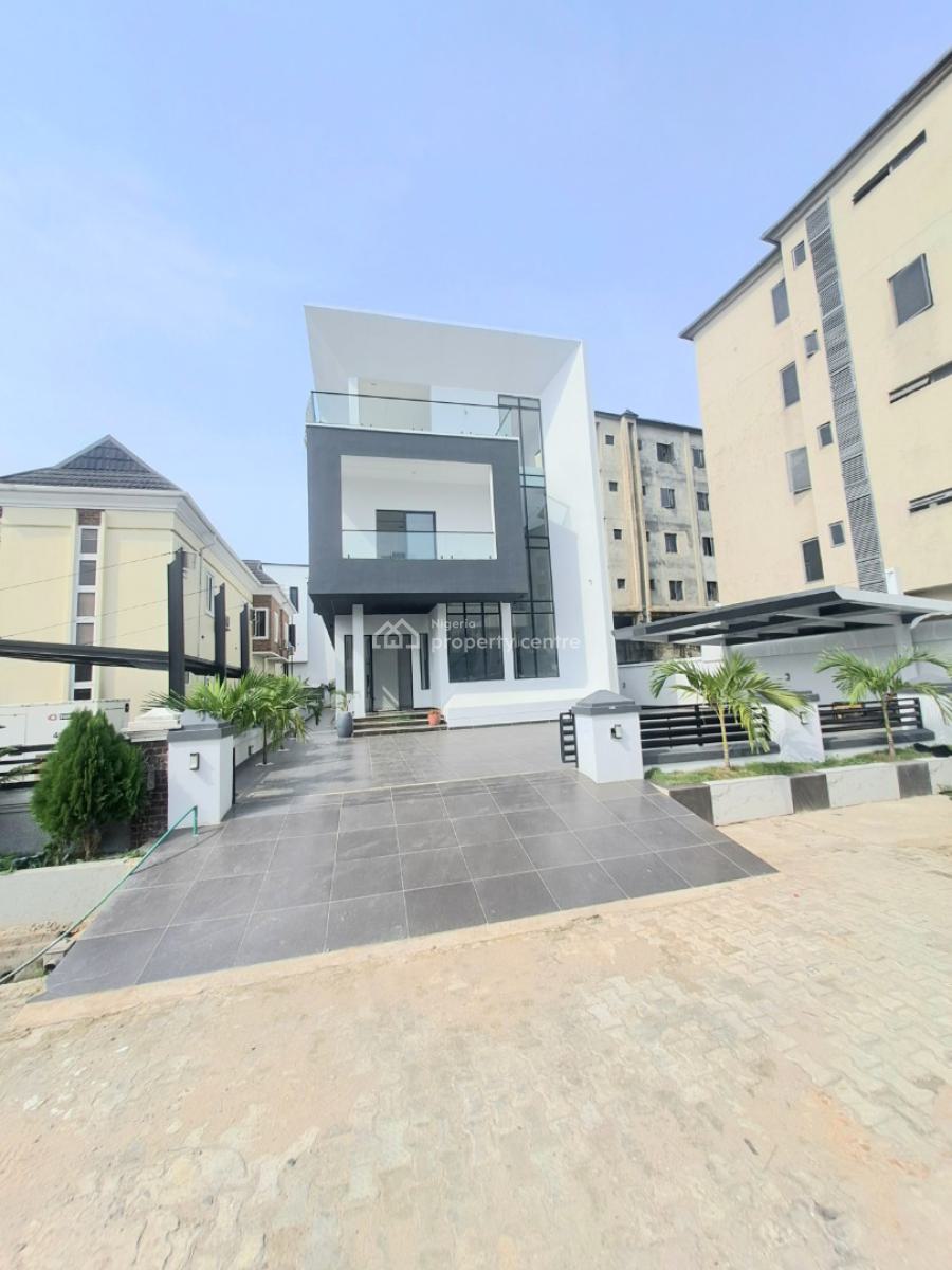 Newly Built 6 Bedroom Detached with Bq, Pool and Cinema, Ikota By Lekki County Home, Lekki, Lagos, Detached Duplex for Sale