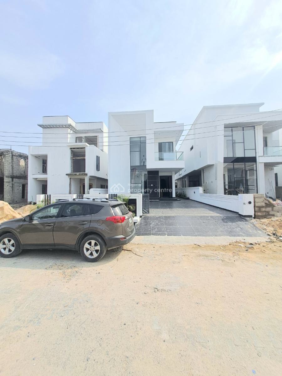 Newly Built 5 Bedroom Detached with Bq and Pool, Ikota By Lekki County Home, Lekki, Lagos, Detached Duplex for Sale