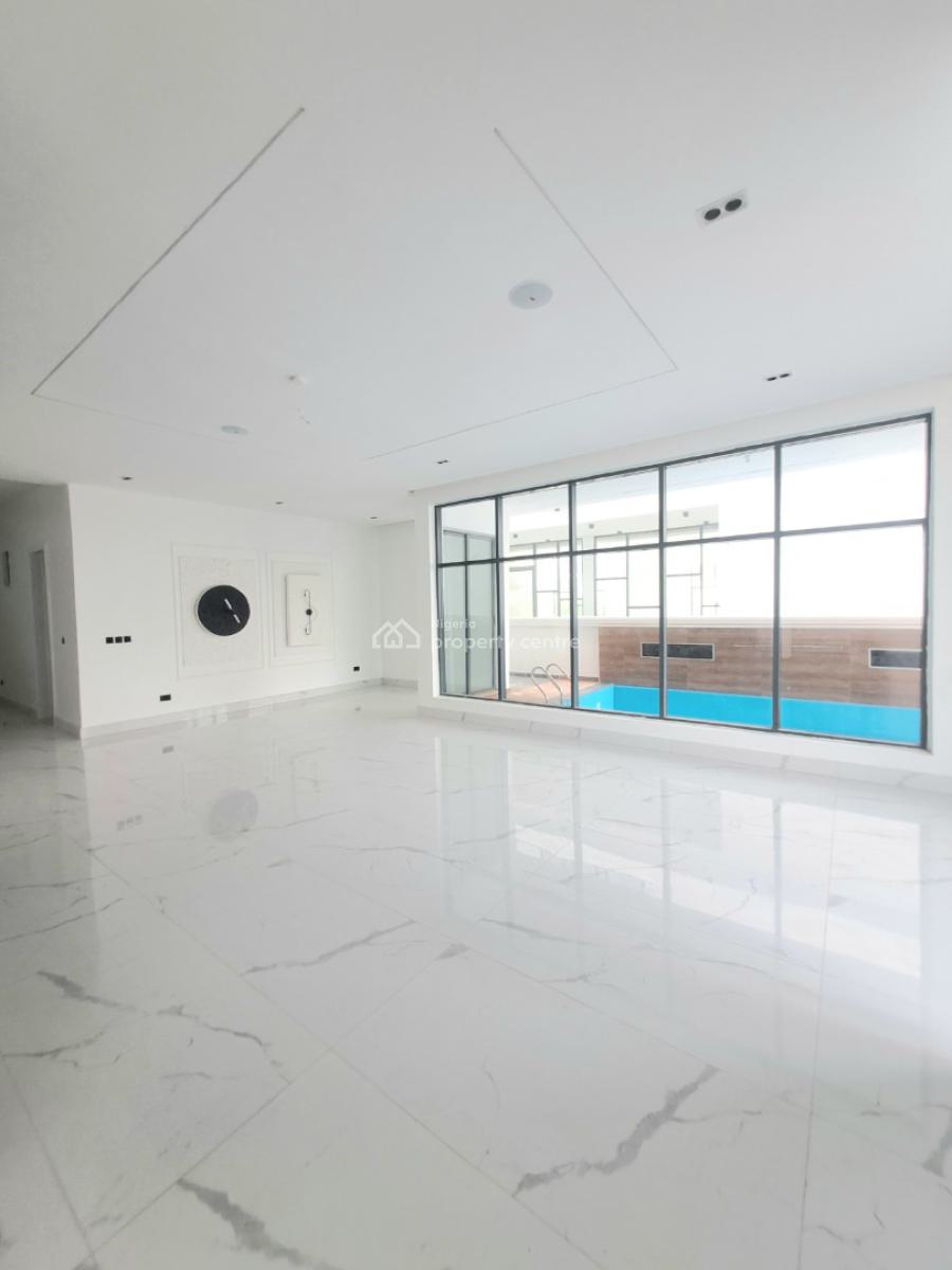 Newly Built 5 Bedroom Detached with Bq and Pool, Ikota By Lekki County Home, Lekki, Lagos, Detached Duplex for Sale