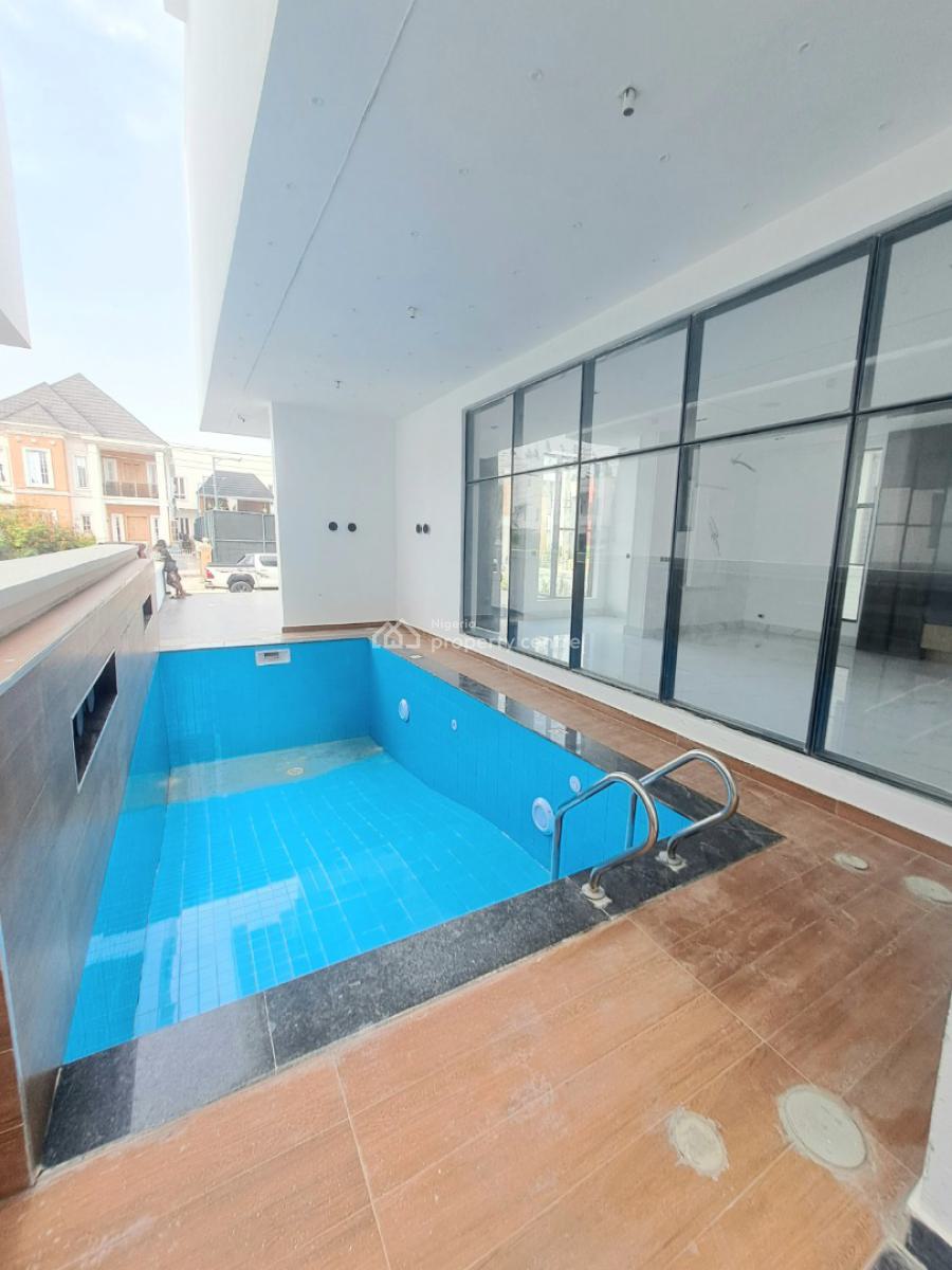 Newly Built 5 Bedroom Detached with Bq and Pool, Ikota By Lekki County Home, Lekki, Lagos, Detached Duplex for Sale