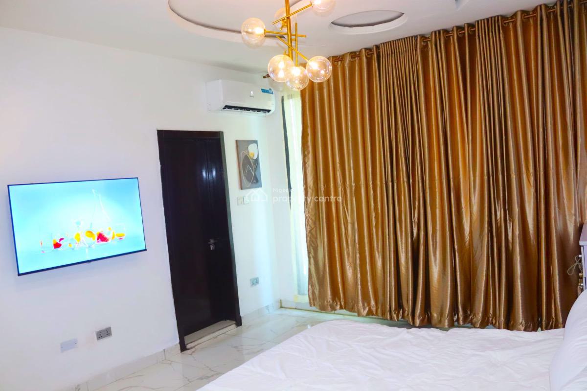 Brand New 3 Bedroom Duplex with 2 Living Rooms Available From Today, in a Well Secured Call to Access Estate, Less Than 15 Mins to Airport, Gbagada Phase 1, Gbagada, Lagos, Flat / Apartment Short Let