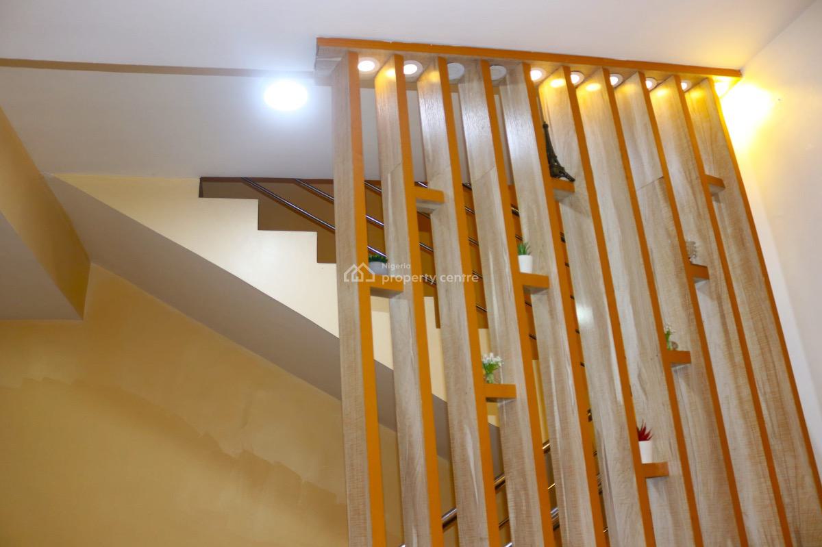 Brand New 3 Bedroom Duplex with 2 Living Rooms Available From Today, in a Well Secured Call to Access Estate, Less Than 15 Mins to Airport, Gbagada Phase 1, Gbagada, Lagos, Flat / Apartment Short Let