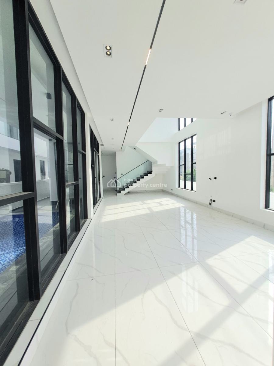 Newly Built 5 Bedroom Detached with Bq and Pool, Ikota By Lekki County Home, Lekki, Lagos, Detached Duplex for Sale