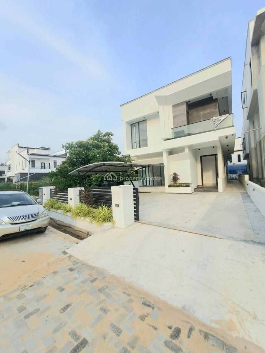 Newly Built 5 Bedroom Detached with Bq and Pool, Ikota By Lekki County Home, Lekki, Lagos, Detached Duplex for Sale