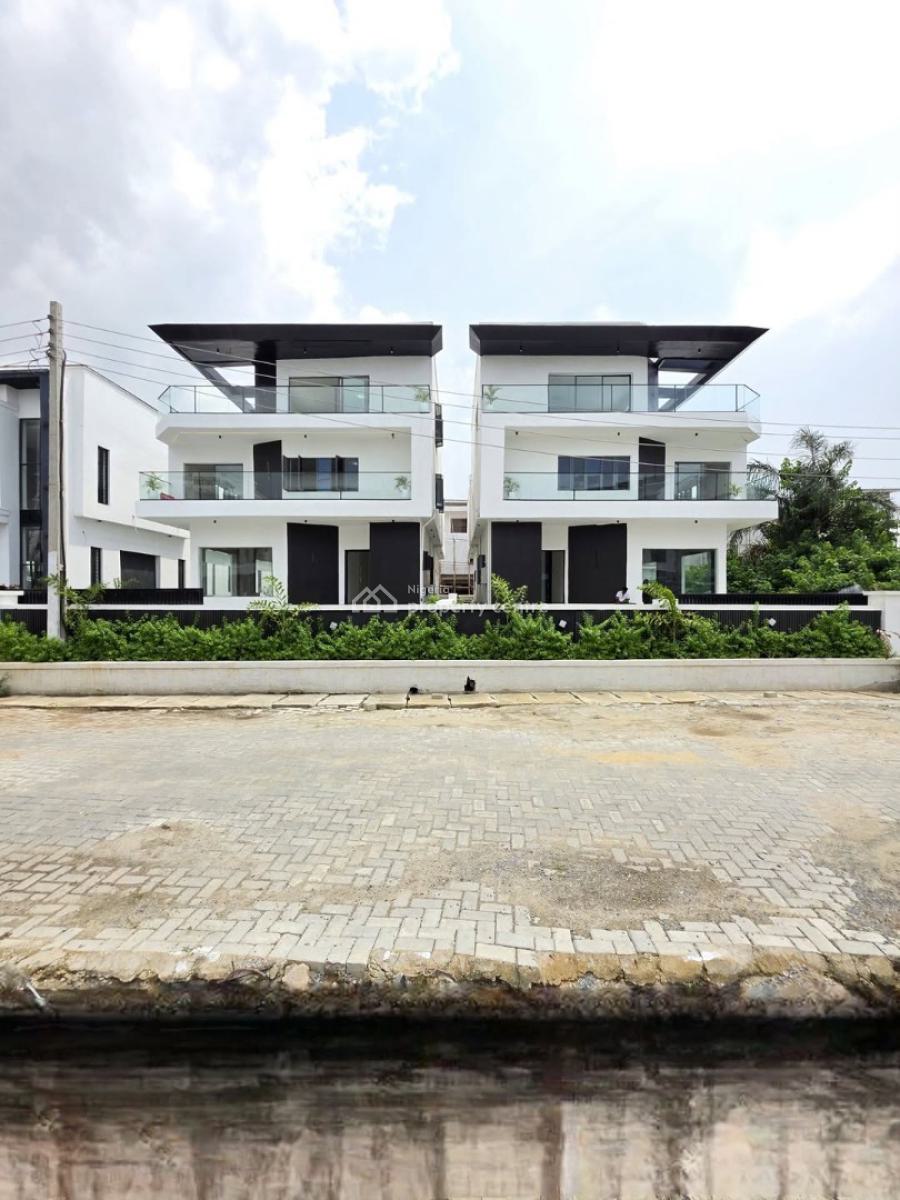 Five Bedroom Duplex with Cinema, Open Rooftop, Swimming Pool, Mega Mound Housing Estate Lekki County Homes, Ikota, Lekki, Lagos, Detached Duplex for Sale