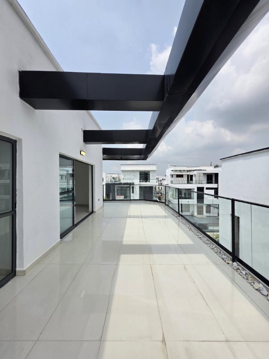 Five Bedroom Duplex with Cinema, Open Rooftop, Swimming Pool, Mega Mound Housing Estate Lekki County Homes, Ikota, Lekki, Lagos, Detached Duplex for Sale