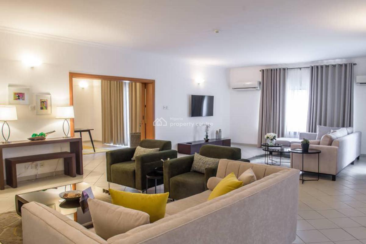 Luxurious 3-bedroom Apartment with Water View, Victoria Island (vi), Lagos, Flat / Apartment Short Let