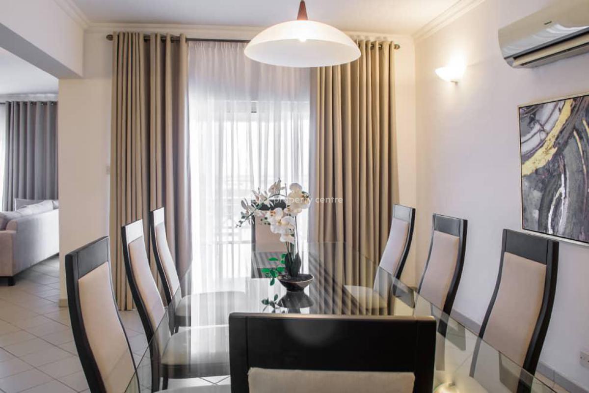 Luxurious 3-bedroom Apartment with Water View, Victoria Island (vi), Lagos, Flat / Apartment Short Let