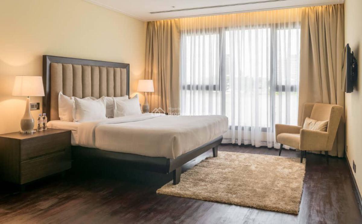 Luxurious 3-bedroom Apartment with Water View, Victoria Island (vi), Lagos, Flat / Apartment Short Let