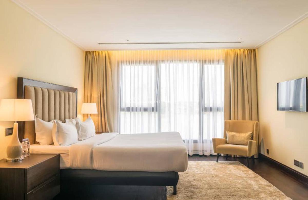 Luxurious 3-bedroom Apartment with Water View, Victoria Island (vi), Lagos, Flat / Apartment Short Let