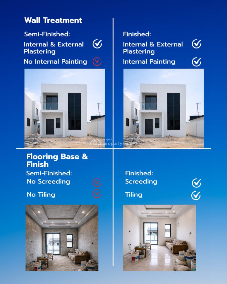 3 Bedroom Semi-detached Duplex, Ogombo, Ajah, Lagos, Semi-detached Duplex for Sale