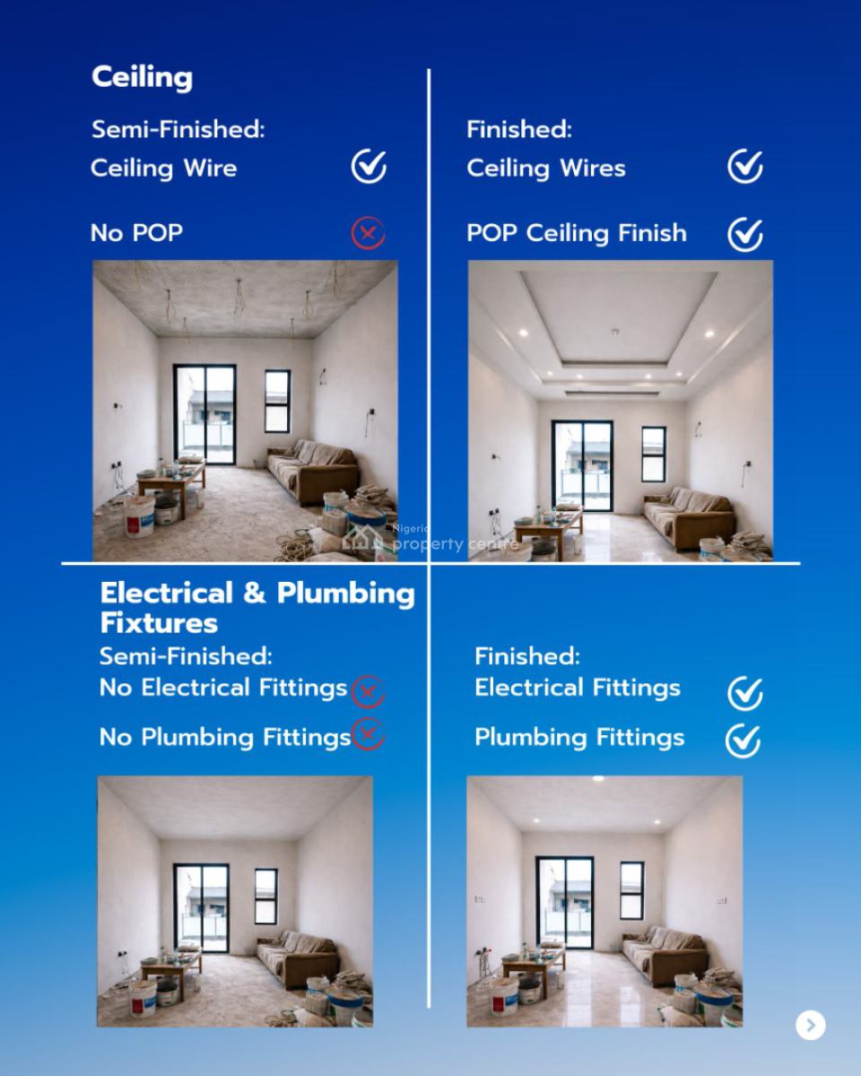 3 Bedroom Semi-detached Duplex, Ogombo, Ajah, Lagos, Semi-detached Duplex for Sale