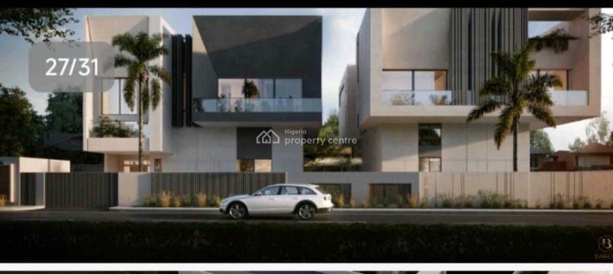 Off-plan 2units of Fully Detached Super Luxury 5-bedroom Homes*, Fully Detached Smart Homes * Private Cinema & Private Gym * Expansive, Banana Island, Ikoyi, Lagos, Detached Duplex for Sale
