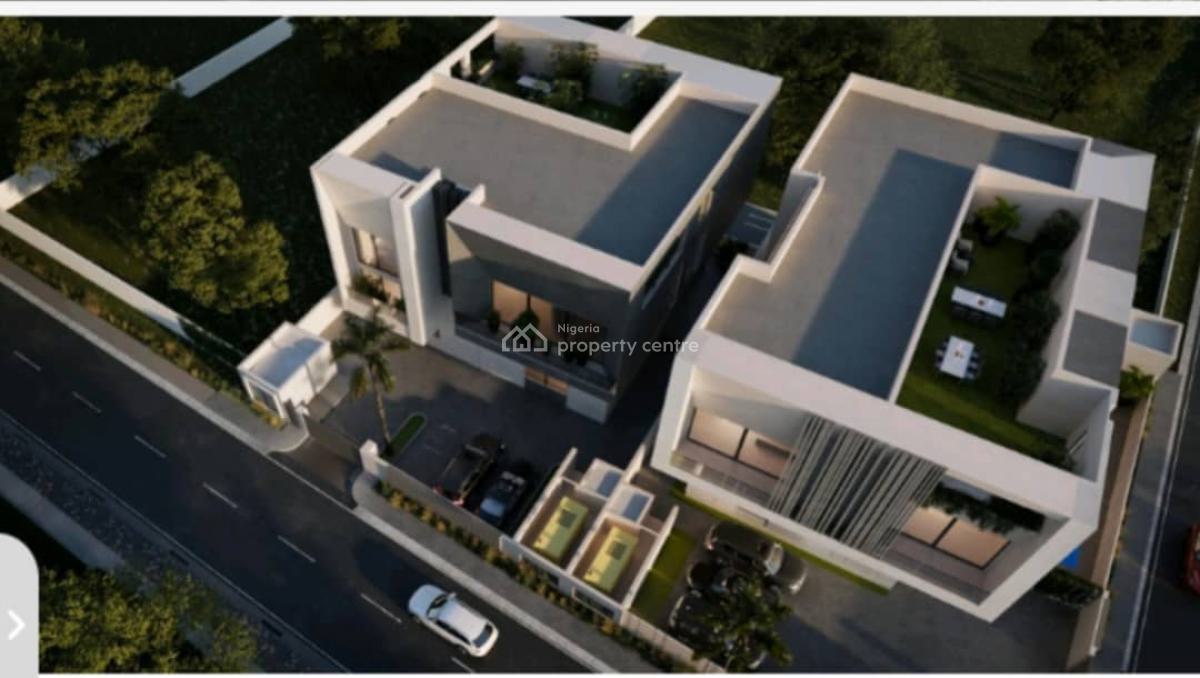 Off-plan 2units of Fully Detached Super Luxury 5-bedroom Homes*, Fully Detached Smart Homes * Private Cinema & Private Gym * Expansive, Banana Island, Ikoyi, Lagos, Detached Duplex for Sale