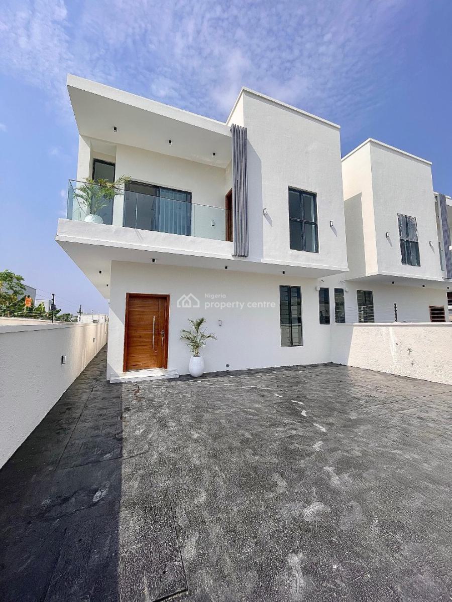 Beautiful Semi Detached Duplex with Bq at a Priced Location, Very Secured and Gated Call to Access Estate, Flood Free, Ajah, Lagos, Semi-detached Duplex for Sale