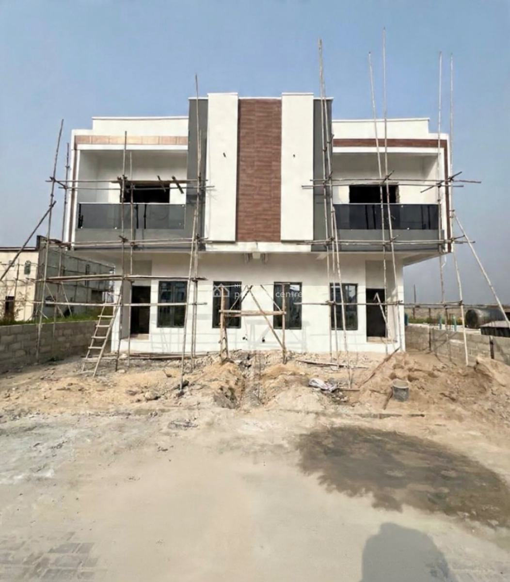 Lively 4 Bedroom Semi Detached Duplex with Swimming Pool and Bq, Awoyaya, Awoyaya, Ibeju Lekki, Lagos, Semi-detached Duplex for Sale