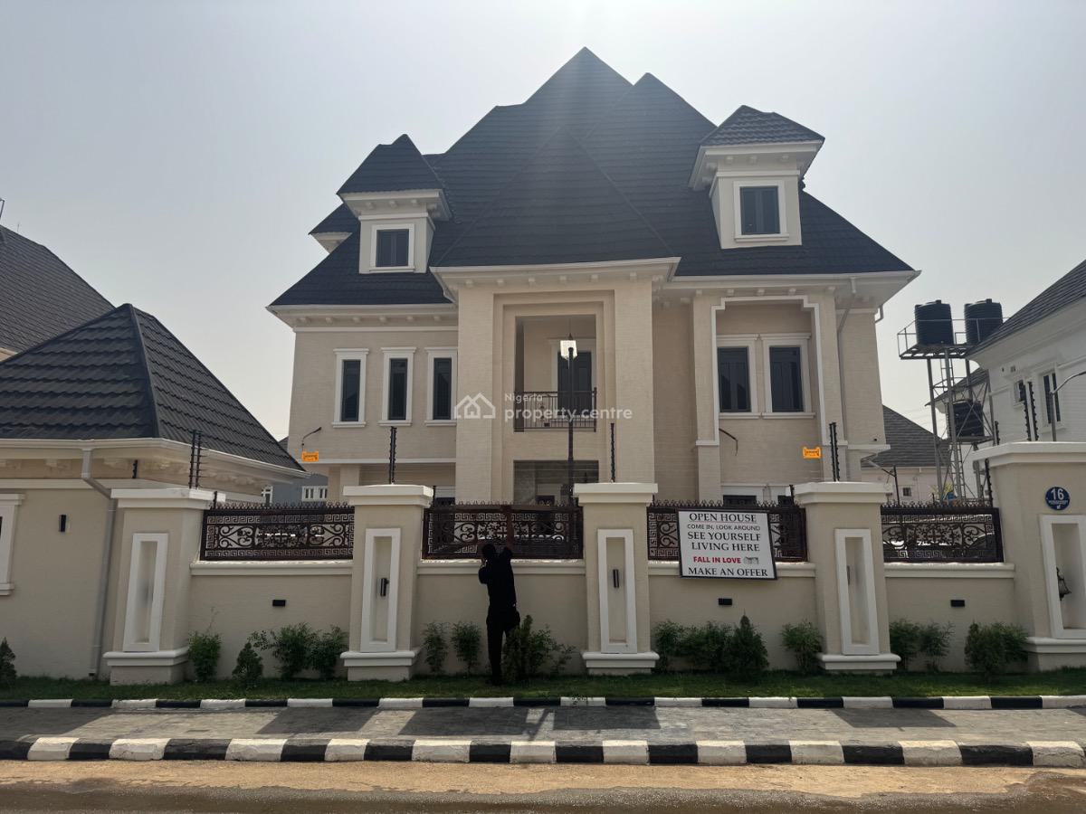 a Well Built 7 Bedroom Fully Detached Penthouse Duplex with Pool, Efab Metropolis Estate, Karsana, Abuja, Detached Duplex for Sale