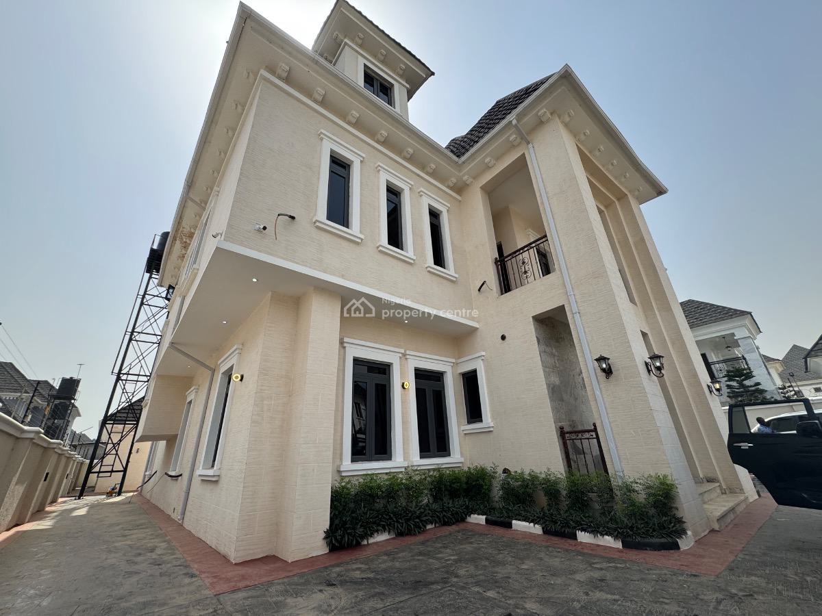 a Well Built 7 Bedroom Fully Detached Penthouse Duplex with Pool, Efab Metropolis Estate, Karsana, Abuja, Detached Duplex for Sale