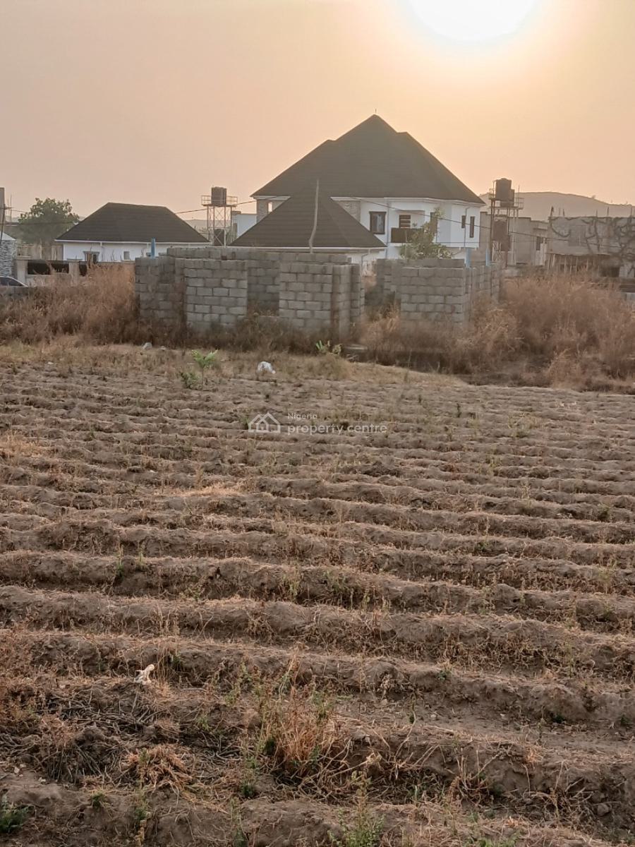 Distress Plot of Land with Building Up to Lintel, Lugbe District, Abuja, Residential Land for Sale