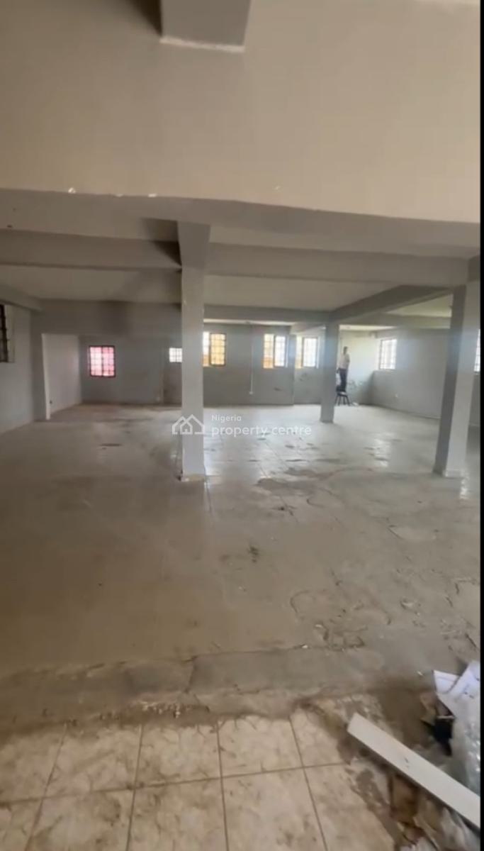180sqms Warehouse in a Very Strategic Location, Wuye, Abuja, Warehouse for Rent