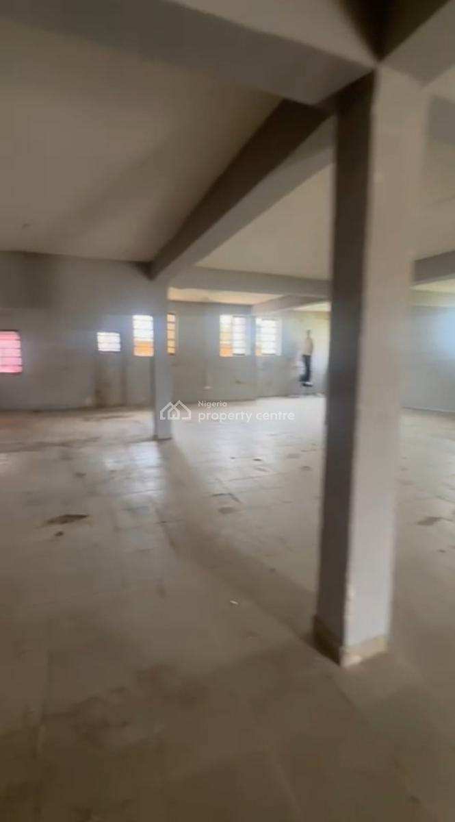 180sqms Warehouse in a Very Strategic Location, Wuye, Abuja, Warehouse for Rent