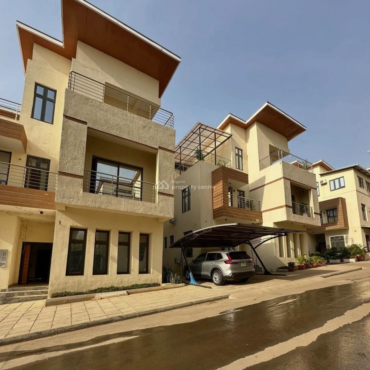 Luxury 5 Bedroom Serviced De Duplex,bq,elevator,corner Piece, Serene Neighborhood ,inside an Estate, Kado, Abuja, Detached Duplex for Sale