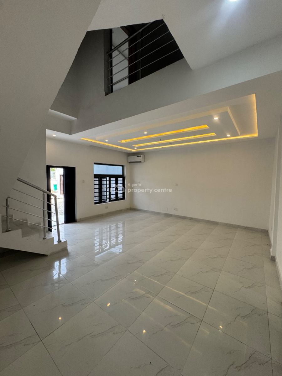 4bed Terrace Duplex + Bq, New Road Chevron, Lekki, Lagos, Terraced Duplex for Rent
