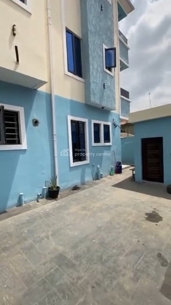 Newly Built Decent Spacious Mini Upflat with 2t 1b All Tilled Pop, Kiniunifa Street Sawmail Gbagada Lagos, Gbagada, Lagos, Mini Flat (room and Parlour) for Rent