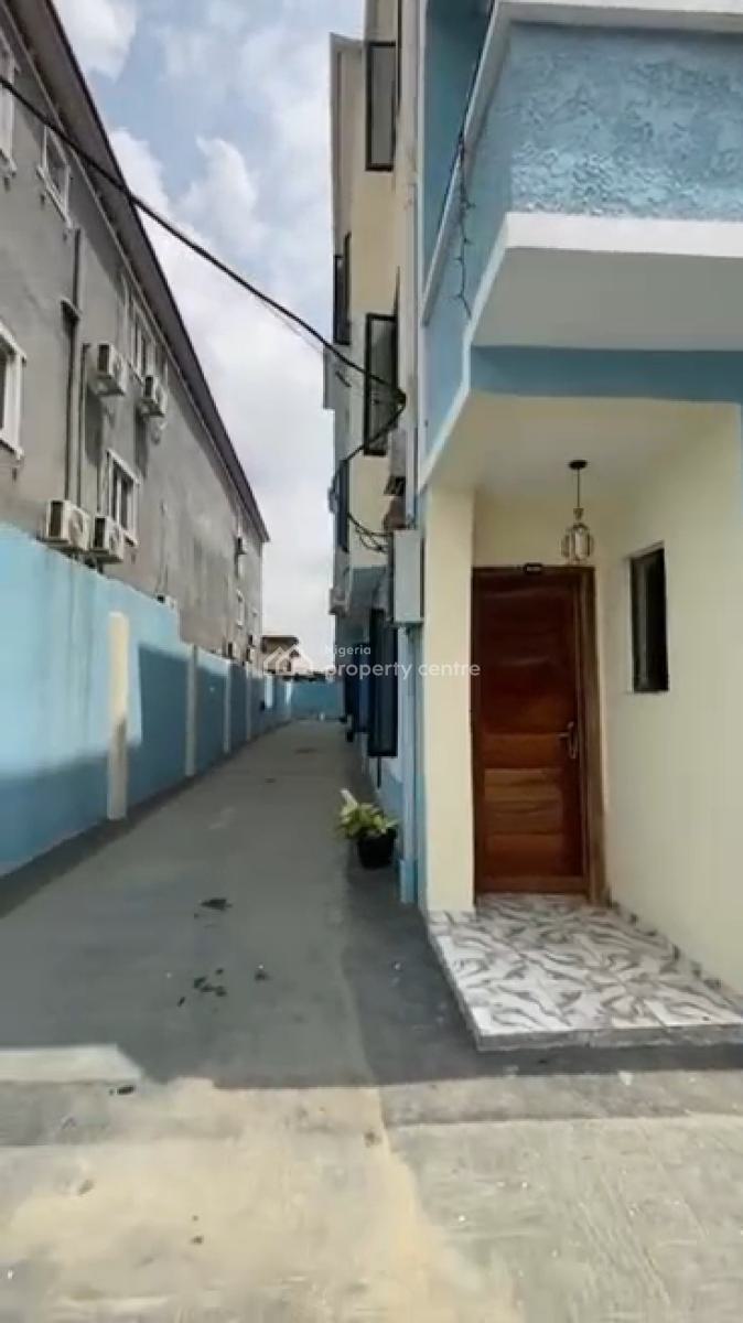 Newly Built Decent Spacious Mini Upflat with 2t 1b All Tilled Pop, Kiniunifa Street Sawmail Gbagada Lagos, Gbagada, Lagos, Mini Flat (room and Parlour) for Rent