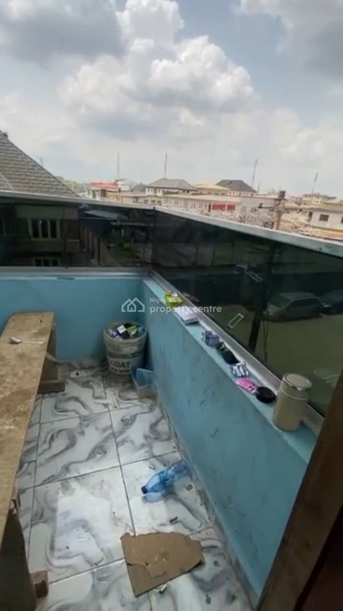 Newly Built Decent Spacious Mini Upflat with 2t 1b All Tilled Pop, Kiniunifa Street Sawmail Gbagada Lagos, Gbagada, Lagos, Mini Flat (room and Parlour) for Rent