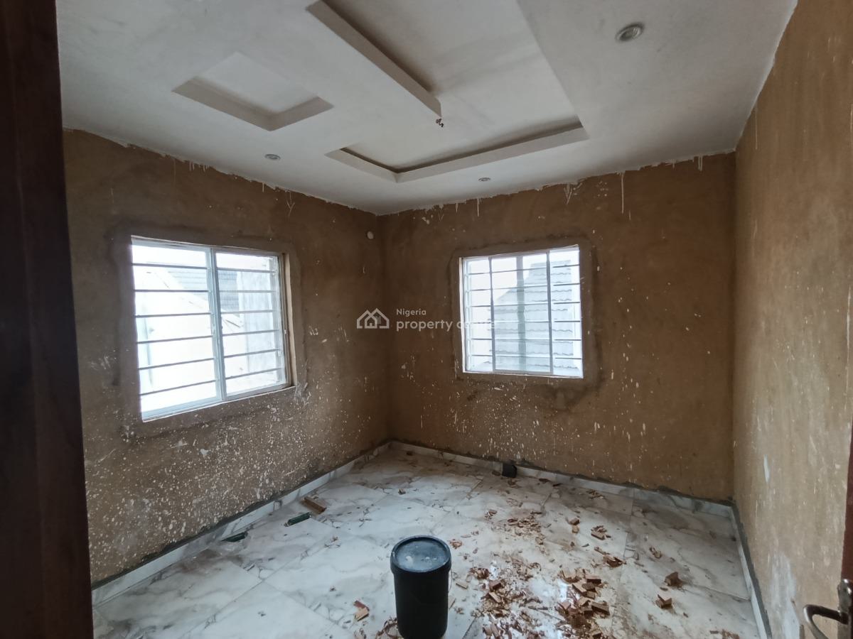 Superb Newly Built Mini Flat Pop Ceiling All Tiles Floor Prepaid Meter, Itele Ogun State Close to Lagos State, Ado-odo/ota, Ogun, Mini Flat (room and Parlour) for Rent