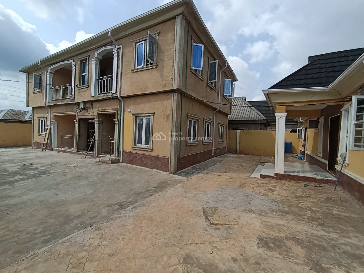 Superb Newly Built Mini Flat Pop Ceiling All Tiles Floor Prepaid Meter, Itele Ogun State Close to Lagos State, Ado-odo/ota, Ogun, Mini Flat (room and Parlour) for Rent