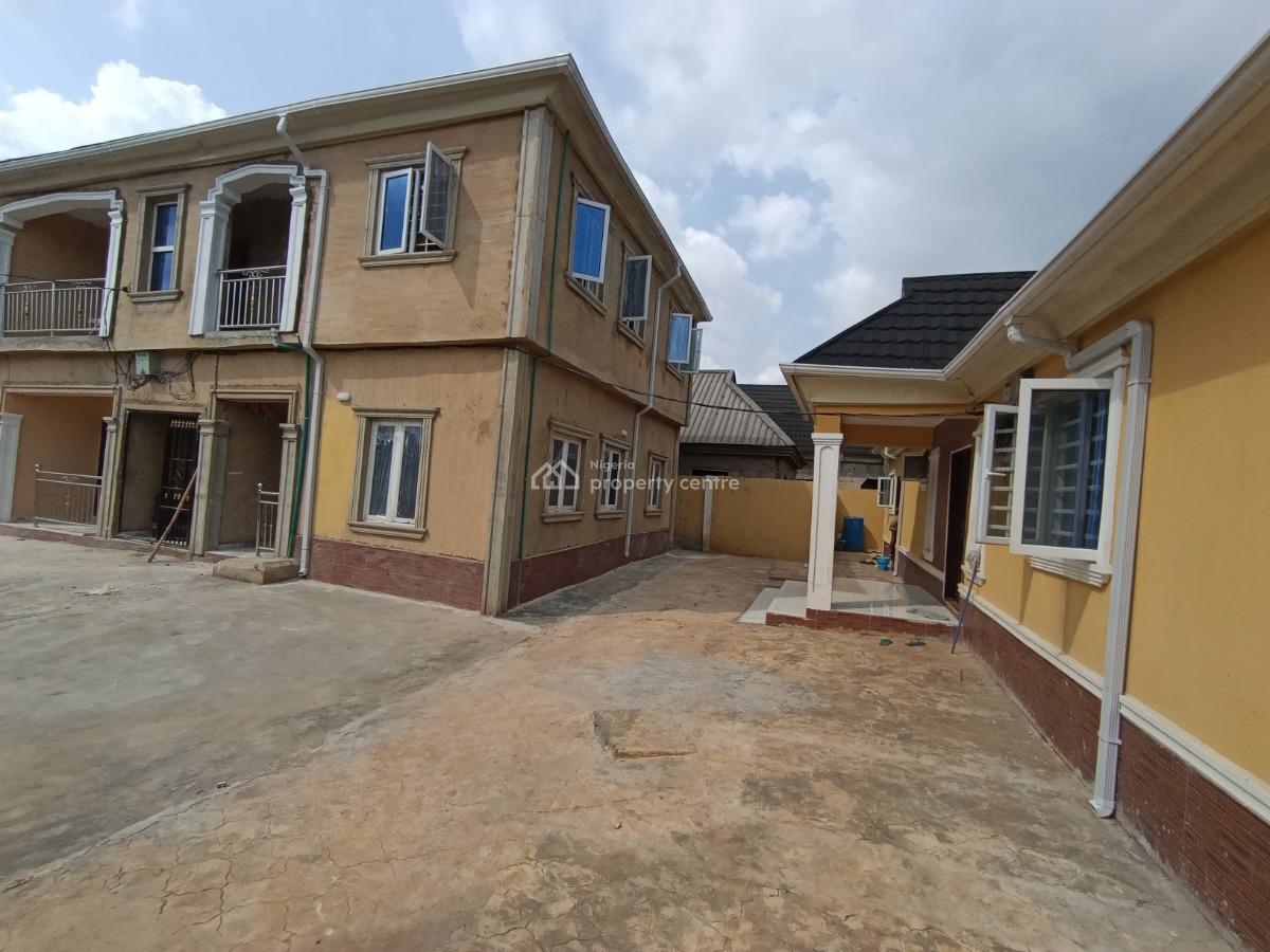 Superb Newly Built Mini Flat Pop Ceiling All Tiles Floor Prepaid Meter, Itele Ogun State Close to Lagos State, Ado-odo/ota, Ogun, Mini Flat (room and Parlour) for Rent