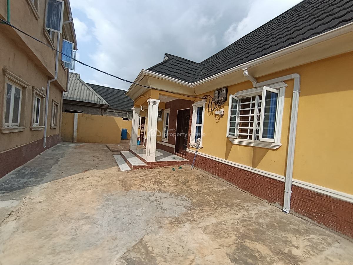 Superb Newly Built Mini Flat Pop Ceiling All Tiles Floor Prepaid Meter, Itele Ogun State Close to Lagos State, Ado-odo/ota, Ogun, Mini Flat (room and Parlour) for Rent