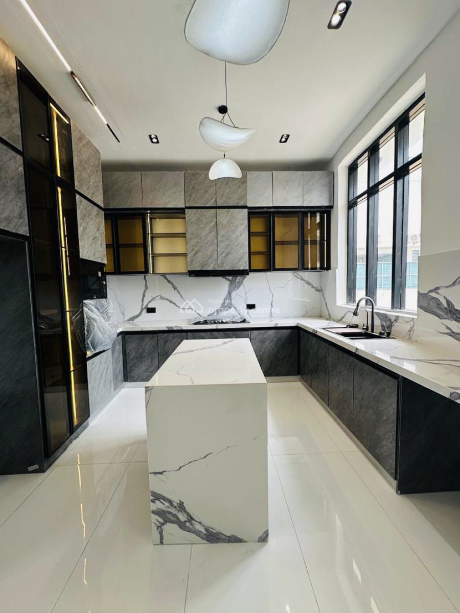Contemporary Luxury 5 Bedroom Fully Detached Duplex, Chevron Toll Gate, Lekki, Lagos, Detached Duplex for Sale