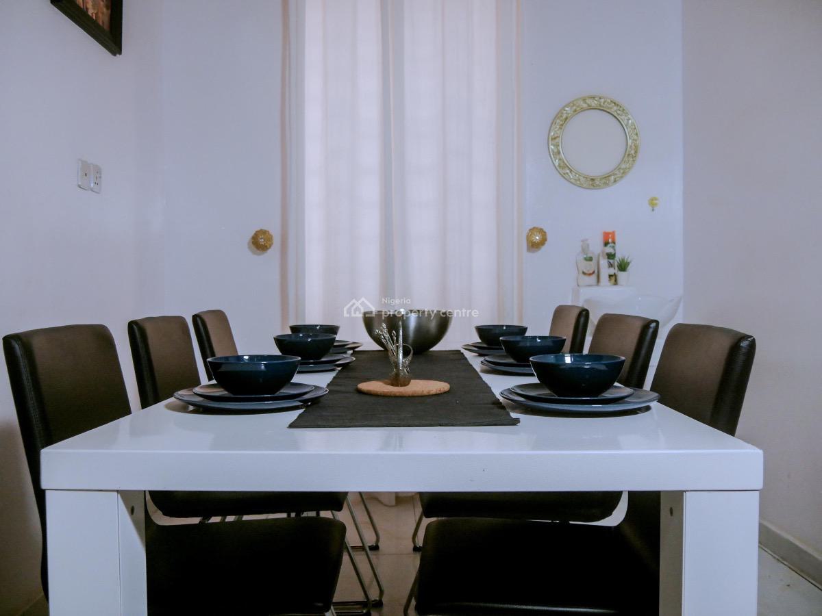 Privately Gated and Self Serviced 4  Bedroom Semi-detached Duplex, Lekki County Homes Estate, Ikota, Lekki, Lagos, Detached Duplex for Rent