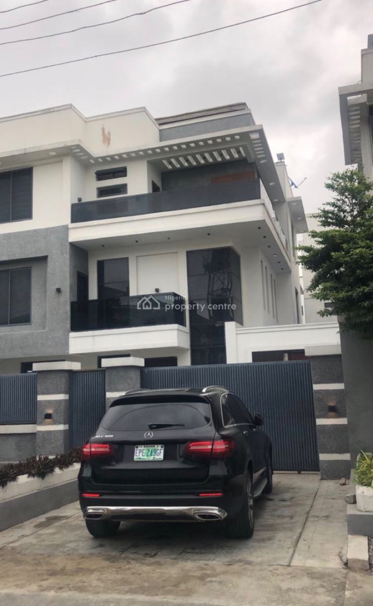 Newly Built 5-bedroom Fully Detached Duplex with Pool & Bq, Lekki Right Side By Pinnacle, Lekki Phase 1, Lekki, Lagos, Detached Duplex for Rent